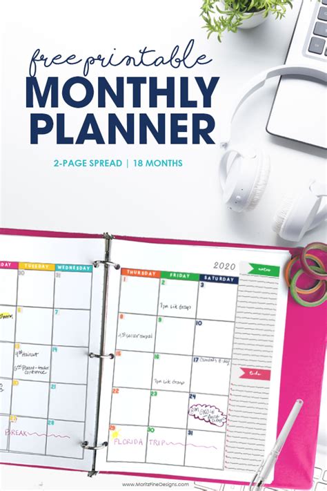 Welcome to the collection of the best 2021 weekly planners templates with different planning pages. 2020-2021 Monthly Calendar Planner | Free Printable ...