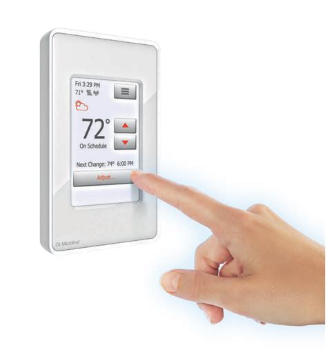 WiFi Touchscreen Thermostat | Radiant floor heating, Floor heating systems, Heating systems