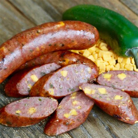 Jalapeño Cheddar Sausage - 16 Pack by Bovine & Swine - Goldbelly