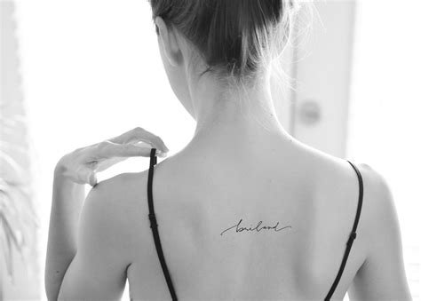 What you need to know. Cursive Script Whimsical Handwriting Tattoo