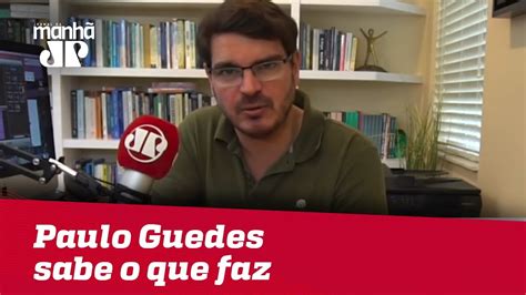 Finance minister's attempts to pry open the economy have become mired in vested interests. Paulo Guedes sabe o que faz | #RodrigoConstantino - YouTube