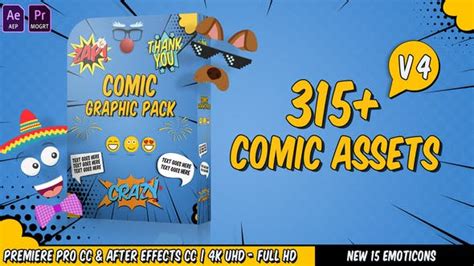 We make it easy to have the best after effects video. Download Videohive - Comic Titles - Speech Bubbles - Emoji ...