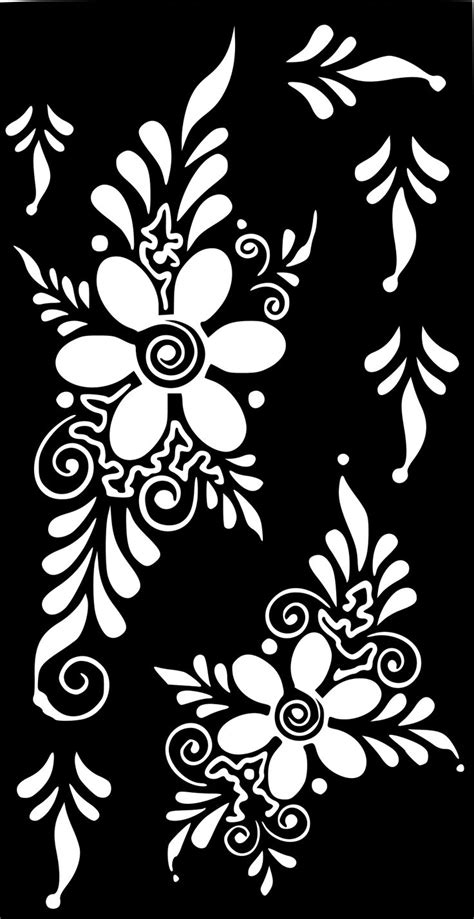 Natural makeup number of uses: Henna Temporary Tattoo Body Art Sticker Stencil (2020 ...