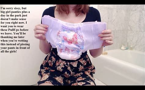 Melissa giggled, licking her lips seductively as she gazed at the diapered sissy. Pin on Diaper girl