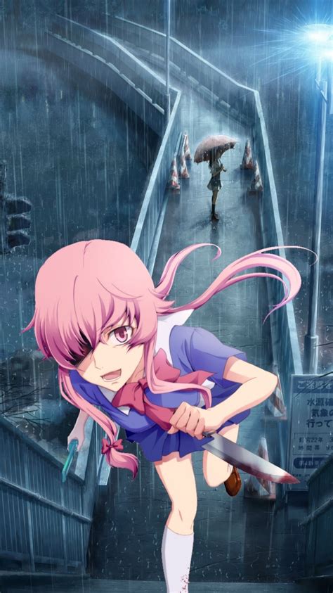 Looking for the best wallpapers? Anime/Mirai Nikki (750x1334) Wallpaper ID: 391455 - Mobile Abyss