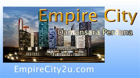 But do not go into the wrong block or you will need to walk quite far to the empire damansara shopping mall especially if you do not like the hot sun. Empire City Damansara Perdana - YouTube