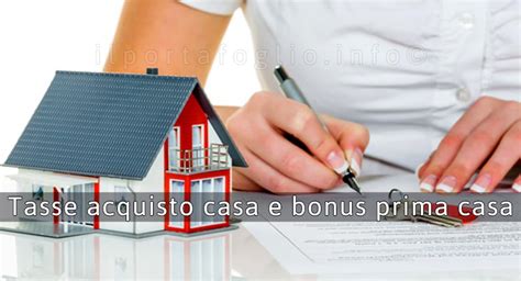 Bonus prima casa, ok anche senza trascrizione della vendita: tasse acquisto casa bonus