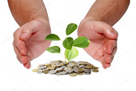 Saving money and investing it are closely connected. Invest money concept — Stock Photo © blackan #2179841