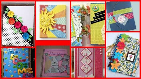 I am so excited to share my newest diy project for the classroom with all of you. DIY beautiful Decoration ideas for notebook,project files ...