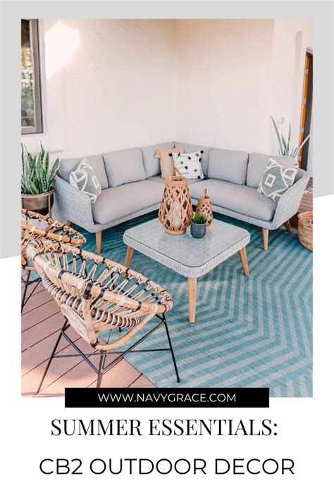 Stylish designs at affordable prices. CB2 Furniture | San Diego life and style | Navy Grace in ...