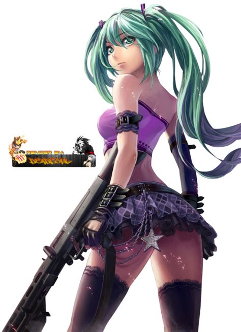 Download transparent asuna png for free on pngkey.com. Hatsume Miku Sniper Render by LordRender on DeviantArt