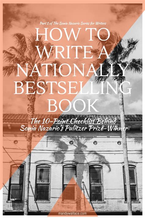 How to Write a Nationally Bestselling Book: 10-Point Checklist