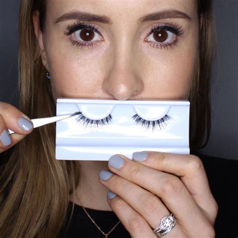 Feb 19, 2020 · don't apply lashes before eyeshadow and eyeliner adding eyelashes should be one of the last steps in your eye makeup routine. How to apply false eyelashes like a pro | Applying false eyelashes, Fake eyelashes, False lashes