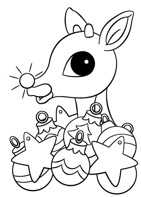 Free, printable reindeer coloring pages are fun for kids. Rudolph Coloring Pages | Rudolph coloring pages, Free ...