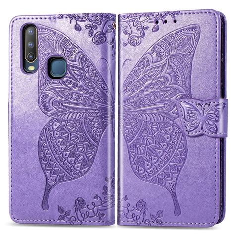 Mobile phone case covers for iphone 2021 new shockproof luxury mobile phone tpu case covers unique red clear design for iphone 12 pro max case. VIVO Y12 mobile phone shell embossed butterfly leather ...