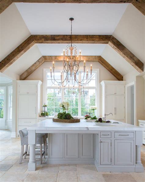 Consult these suggestions to select the wood for your plank ceiling that will ideally complement your room's decor. Kristen Peake Interiors | Vaulted ceiling kitchen, Wood ...