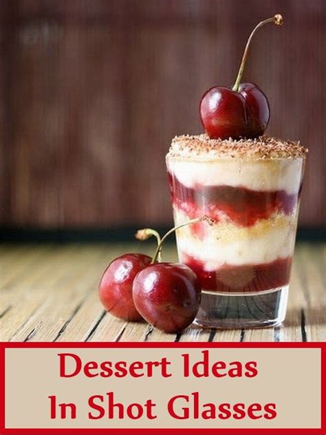 Check out our shot glass dessert selection for the very best in unique or custom, handmade pieces from our shops. 6 Dessert Ideas In Shot Glasses | Shot glass desserts, Trifle dessert recipes, Dessert recipes