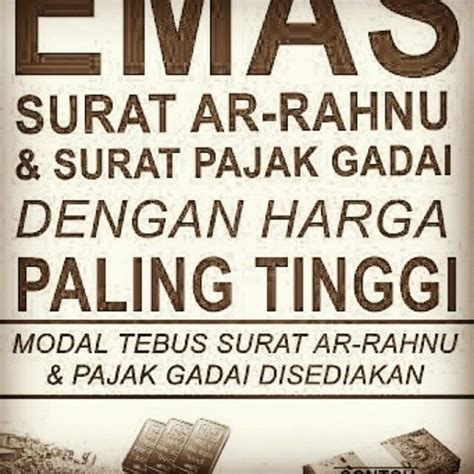 Membayar pajak motor sebaiknya dilakukan tepat waktu, karena biaya denda telat bayar pajak motor itu terbilang kurang menguntungkan khususnya bagi pemilik sepeda motor. Contoh Surat Gadai Emas - Gudang Surat