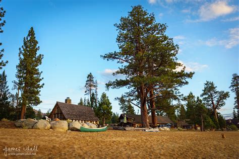 Full housekeeping cabins with cable color tv, wireless internet, propane bbq's, firepits for campfires. California/Nevada: Lake Tahoe - James Udall