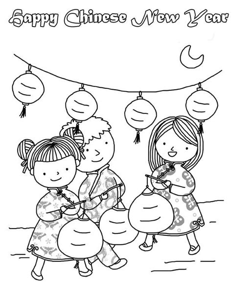 I've designed these printable year of the pig coloring sheets for young children. Chinese New Year 4 Coloring Page - Free Printable Coloring Pages for Kids