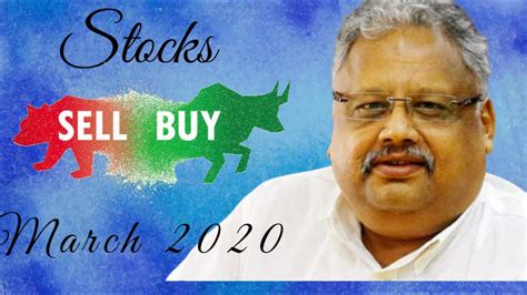 My analysis about any stock is not to be considered as a buy or sell recommendation. Rakesh Jhunjhunwala Portfolio -Tamil Bought & Sold March ...