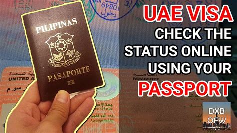 Passport is now a very important identity document for the citizens of india. How to Check UAE Visa Status Online Using Passport - YouTube