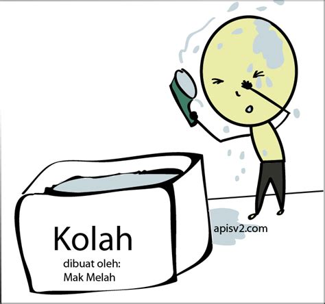 Aku tak pasti dorang nampak ke tak. Balik Melaka, Tak Dapat Dah Mandi Air Kolah | Blog Apis