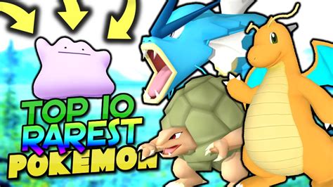How to increase your chances of finding rare pokémon in pokémon go. POKEMON GO TOP 10 Rarest Pokemon! - Rarest Pokemon in ...