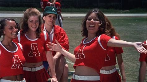 Football boosters (stephanie fondue, denise dilliway, debbie lowe) exhaust the opposition before a big game. The Cheerleaders