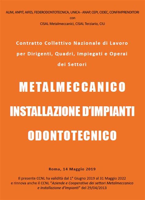 Vediamo dunque brevemente il trattamento economico dovuto al lavoratore in malattia e i suoi eventuali effetti sugli altri istituti. CCNL - Cisal Metalmeccanici