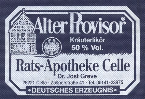 Arba vaistinė, rats apotheke barth. Alter Provisor, Celle