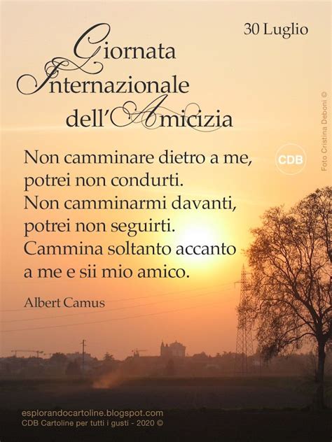 Ecco perché si celebra oggi, 30 luglio, la giornata internazionale dell'amicizia, istituita nel 2011 dall'assemblea generale dell'onu. CDB Cartoline per tutti i gusti: Cartolina GIORNATA ...