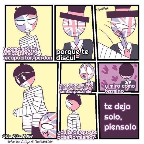 Me :v (xd) links were you can. 💕🇬🇧Uk x Chile Comic 💕🇨🇱 Capitulo 12 FINAL 💎 ...