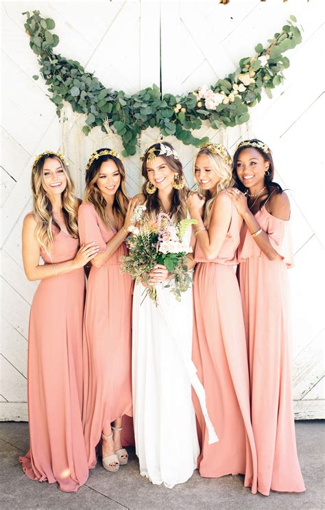 Explore stunning and affordable wedding dresses 2021. Show Me Your Mumu | Mumu Weddings | Coral bridesmaid ...