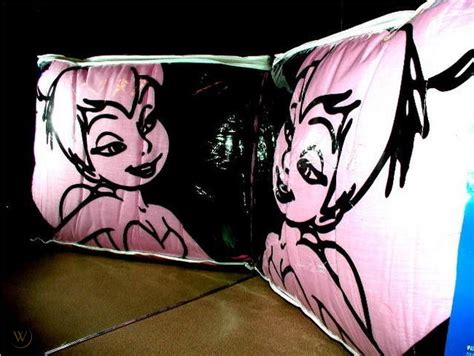 The name is spelled tinker bell, but many of the official disney items you'll find use the names combine as one, tinkerbell. EMO-TINKER BELL-TINKERBELL 5PC SHEET/COMFORTER SET-NEW ...