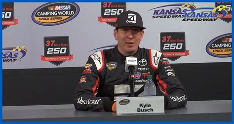 Nascar driver kyle busch celebrates after winning a race in new hampshire on july 19. Kyle Busch: Gragson did a 'phenomenal job' | NASCAR.com