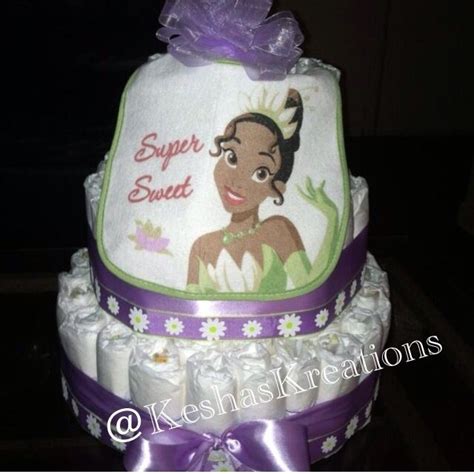 In today's video bad baby sister cali dresses up as. Princess Tiana Diaper Cake | Diy diaper cake, Diy diapers ...