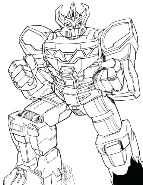 Supercoloring.com is a super fun for all ages: Power Rangers Megazord Coloring Pages at GetDrawings ...