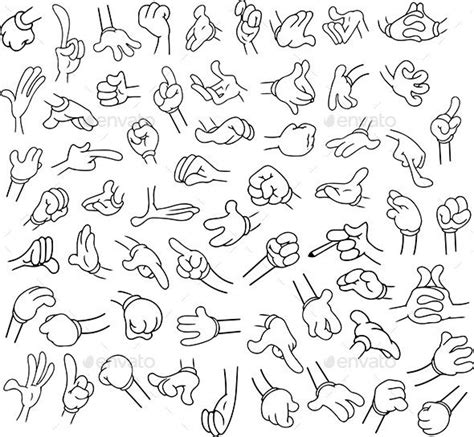 You can also use the little tool below to do. Cartoon Hands Pack Lineart 1 | Drawing cartoon characters, Cartoon drawings, Cartoon styles