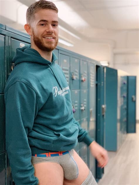 Hannah and francis discuss locker room etiquette. Hey Red! Pull down those sweatpants and show us what you ...