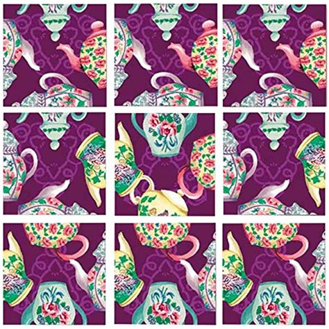 I looked online for any solutions to this puzzle and i found none. B Dazzle Teapots Scramble Squares 9 Piece Puzzle * Learn ...