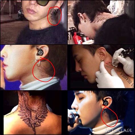 This is double double, double double, combo double double they are not real tattoos we drew them ^^. G-Dragon Tattoo Master Post | K-Pop Amino