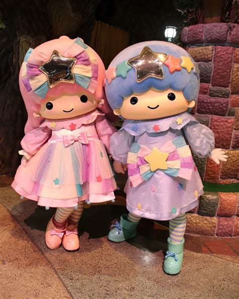 Sanrio little twin stars gif. Little Twin Stars / Sanrio Puroland | リトルツインスターズ, 着ぐるみ