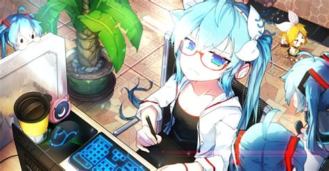 Check spelling or type a new query. Anime Computer Hacker Girl Wallpapers - Wallpaper Cave