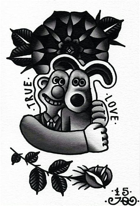 My name is dave wallace and i've been tattooing for 20 years! ♥#wallace_&_gromit #wallace_and_gromit #tattoo_idea #tattoo