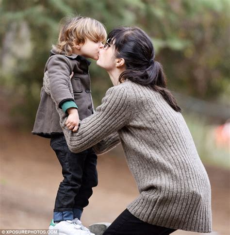 The love that forrest had for his momma. Selma Blair's son Arthur gets to play acrobat during fun ...