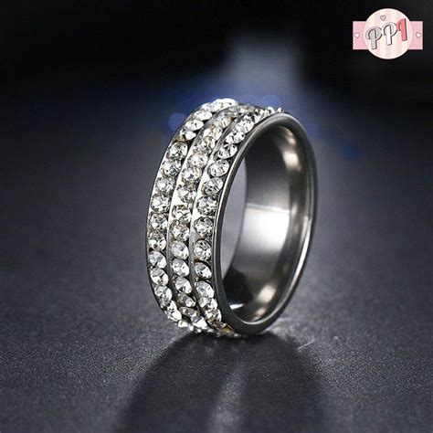Ketimbang memilih cincin dengan berat 1.00 karat, cobalah untuk memilih cincin berlian dengan berat tinggal dipoles dengan rhodium plating. Cincin Permata Zirconia Silver Fast Respon Pin BB ...