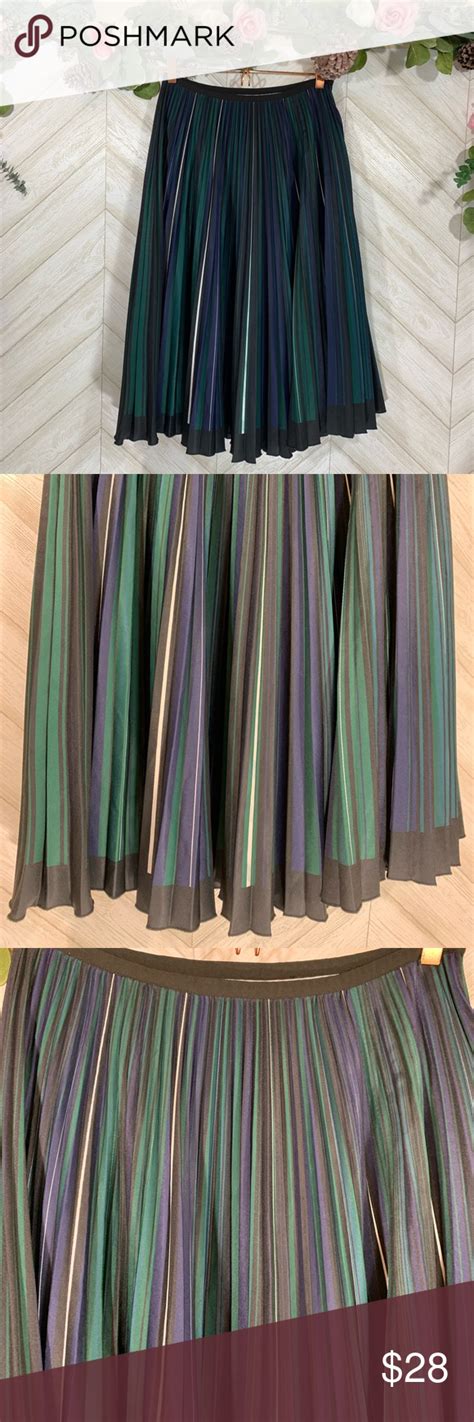 We apologize for this inconvenience and encourage you to visit. Midi Pleated Accordion Skirt Large | Accordion skirt ...