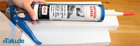 Manchmal reicht beleuchtung oder ein bisschen farbe an einer decke nicht aus, für ein besonderes highlight sorgen hier deckenplatten. Styropor kleben - erklärt bei Styroporplatten - Talu.de