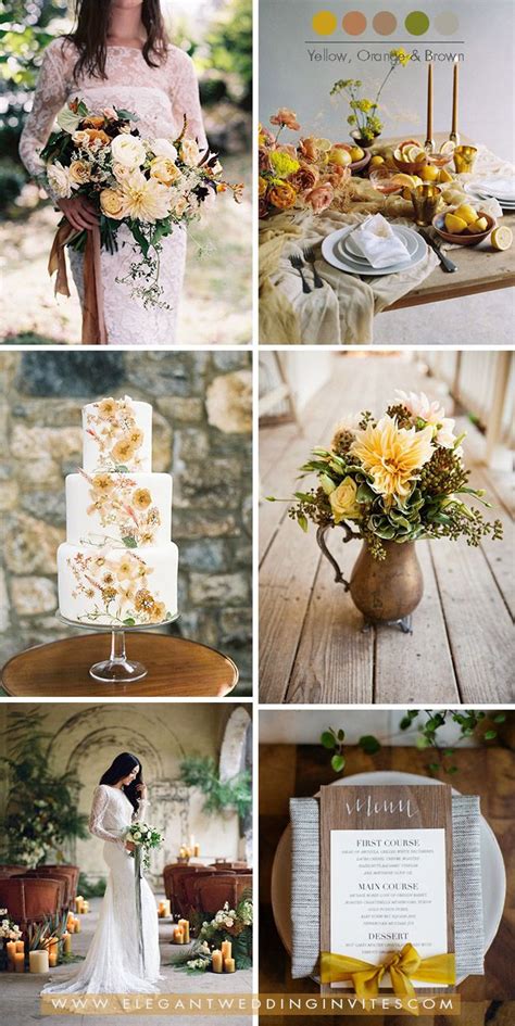 Shop floral supplies 125+ varieties, colors white to purple for your pinterest board Trendy Wedding Color Ideas for Fall & Winter: Mustard ...